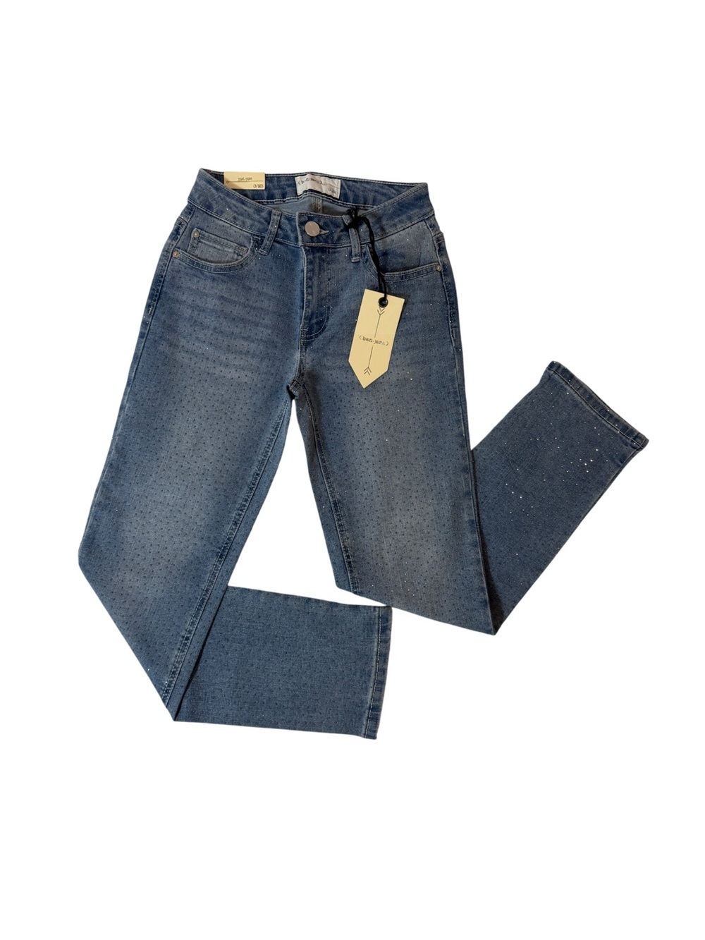 Ban.Jara Blue Skinny Jeans Size 0/23 High Rise Stretch Denim Pants.